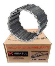 MINASUL CERCA PERIMETRAL GALVANIZADA 45CMX5M