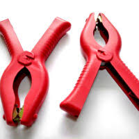 VOLTIM GARRA P/CABO DE BATERIA VERMELHO V-61VM