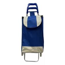 CARRINHO DE FEIRA MULTIUSO C/SACOLA E RODAS REFORCADAS