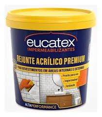 EUCATEX REJUNTE ACRILICO BRANCO 1KG