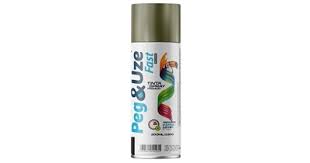 PEG&UZE FAST TINTA SPRAY METALICO OURO 300ML/130G