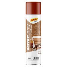 MUNDIAL PRIME VERNIZ DE MADEIRA SPRAY MOGNO 400ML*