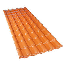 TELHA PVC PLAN 2.42X0.88 TERRACOTA
