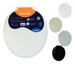 ALUMASA ASSENTO SANITARIO MILANO CINZA CLARO*