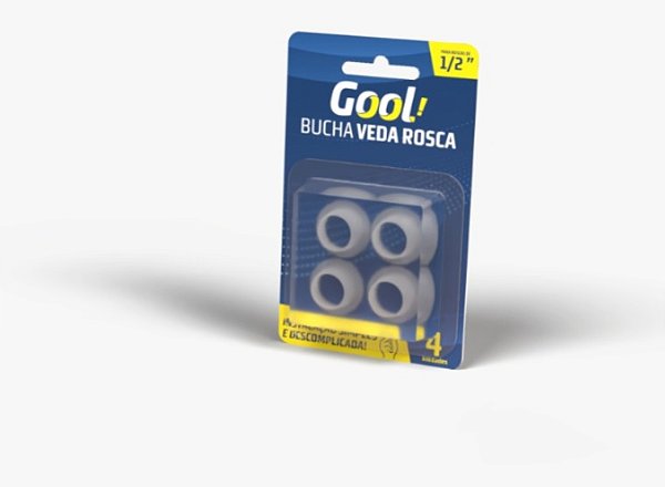 FIRLON BUCHA VEDA ROSCA BLISTER C/4