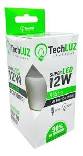 TECHLUZ LAMPADA LED BULBO 12W BIVOLT