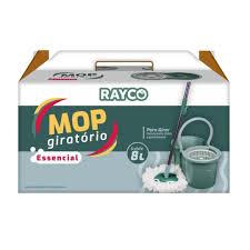 RAYCO MOP GIRATORIO ESSENCIAL CESTO PLASTICO 6/8L E REFIL (17737)