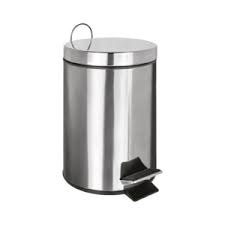 RAYCO LIXEIRA ACO INOX 3L C/PEDAL (22684)