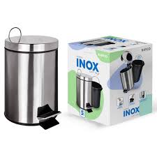 RAYCO LIXEIRA ACO INOX 5L C/PEDAL (22685)