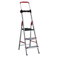 ALUMASA ESCADA ALUMINIO RESIDENCIAL 3 DEGRAUS COMFORT 150KG
