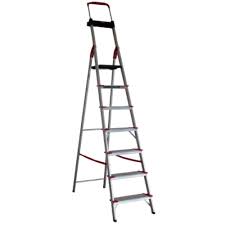 ALUMASA ESCADA ALUMINIO RESIDENCIAL 7 DEGRAUS COMFORT 150KG