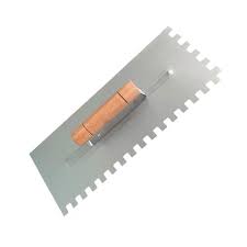 COMPEL DESEMPENADEIRA ACO DENTADA 14.5X38.5 DENTE 12MM CABO MADEIRA