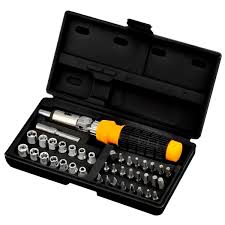 TITANIUM KIT SOQUETE 1/4" GOLD - 41 PECAS