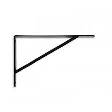 OVERTIME SUPORTE PRATELEIRA JAPONES 30CM REFORCADO PRETO