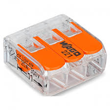 CONECTOR WAGO 03P 0.2 A 4.0MM 32A 221-413