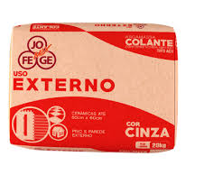 ARGAMASSA JOFEGE EXTERNA ACII CINZA 20KG