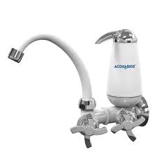 ACQUABIOS FILTRO BICA MOVEL QUADRISETA 1/4" BRANCA/CROMADA (0091)