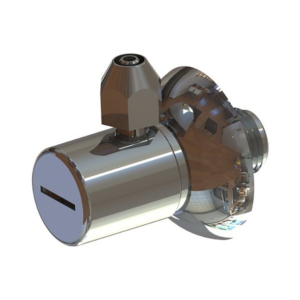 ACQUABIOS CONECTOR COM ROSCA 1/2" SAIDA MANGUEIRA 7,5MM BRANCO (0126)