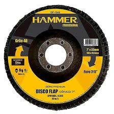 HAMMER DISCO FLAP 7" GRAO 60