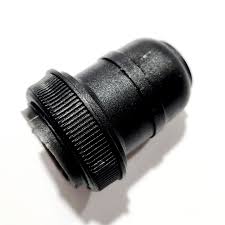 MELFI SOQUETE P/ABAJUR PRETO E27