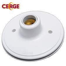CERGE PLAFONIER C/SOQUETE BRANCO E-27 (571)*