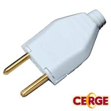 CERGE PINO MACHO 2P 10V 250V (173C)  C/10*