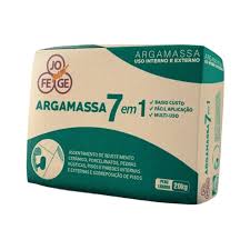 ARGAMASSA JOFEGE POLIVALENTE 7X1 CINZA 20KG*