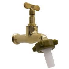 TOMAZINE TORNEIRA JARDIM CURTA 1128 3/4" AMARELO*