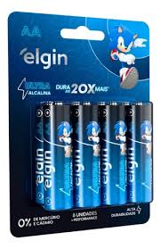 ELGIN PILHA ULTRA ALCALINA AA C/8