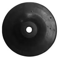 EDA DISCO BORRACHA FLEXIVEL 5" PRETO 7HP*