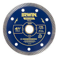 IRWIN DISCO DIAMANTADO TURBO PORCELANATO