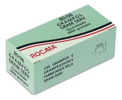 ROCAMA GRAMPO GALVANIZADO 80/06 6000 UNIDADES