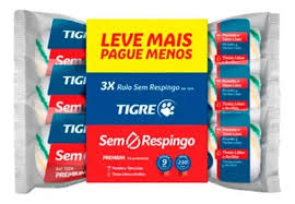 TIGRE KIT ROLO LA ANTI RESPINGO PROFISSIONAL (BRASILEIRINHO) 1374-23 C/3 PECAS