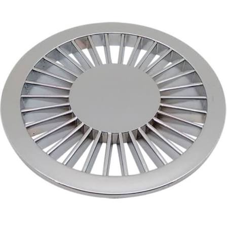 OVERTIME GRELHA FIXA INOX REDONDA 100MM