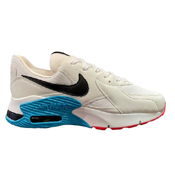 Air Max 90 Excee Branco Azul Verde - Kray Imports