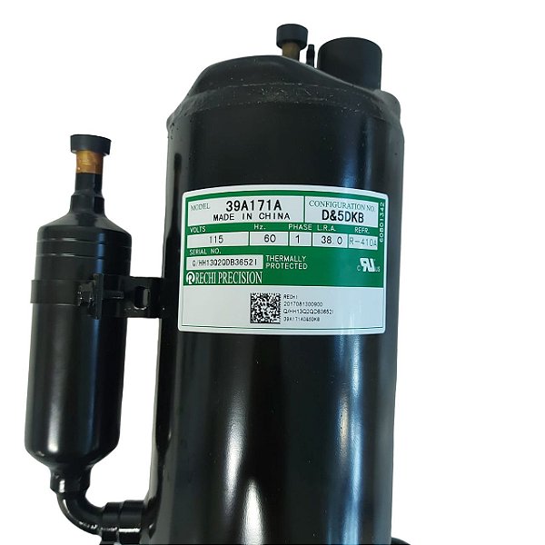 Compressor Rotativo Rechi 39A171A 12000 Btus R410A 115V 60HZ