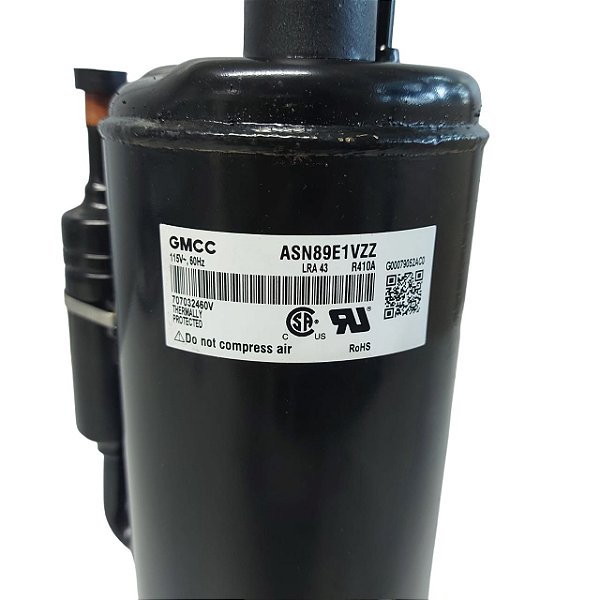 Compressor Rotativo GMCC ASN89E1VZZ 10.000 Btus R410A - 115V