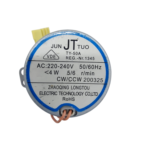 Motor Oscilação Climatizador Honeywell - TC30PE-IR 220V TY-50A 5/6 Rpm 4W