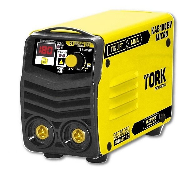 Inversora De Solda Mma Tork 180a Bivolt Kab180bv Micro St1