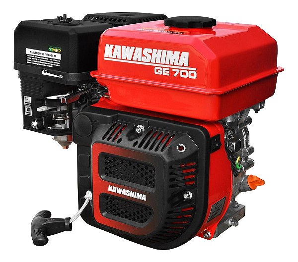 Motor a Gasolina Kawashima Ge700 7hp 212cc Partida Manual K7m