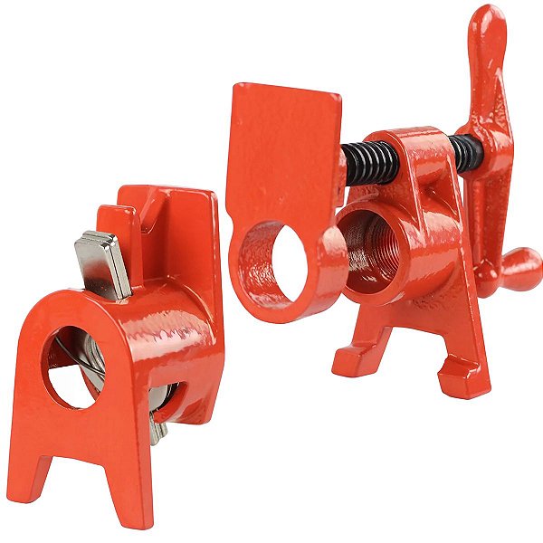 Grampo Sargento Marceneiro Tipo Pipe Clamp Mectools Tubular 1 peça Gv1