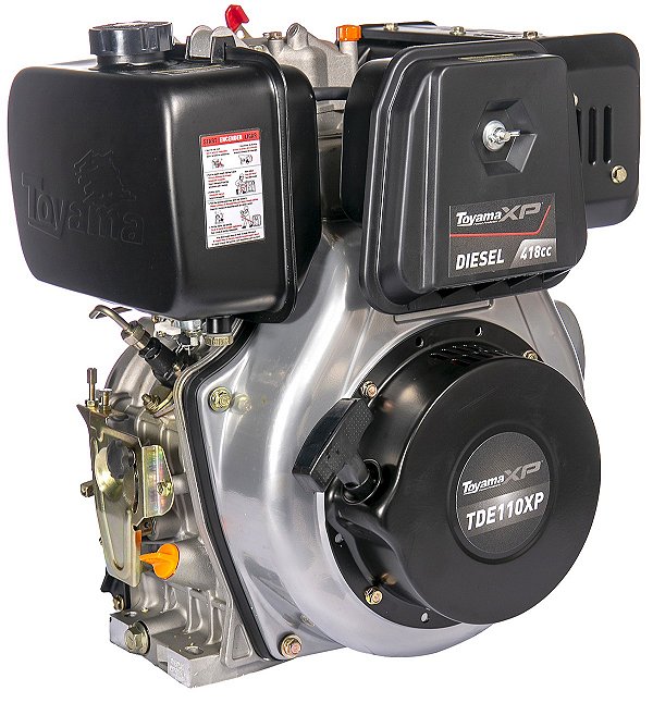 Motor a Diesel Toyama TDE110XP 10,5hp 418cc Partida Manual Td2