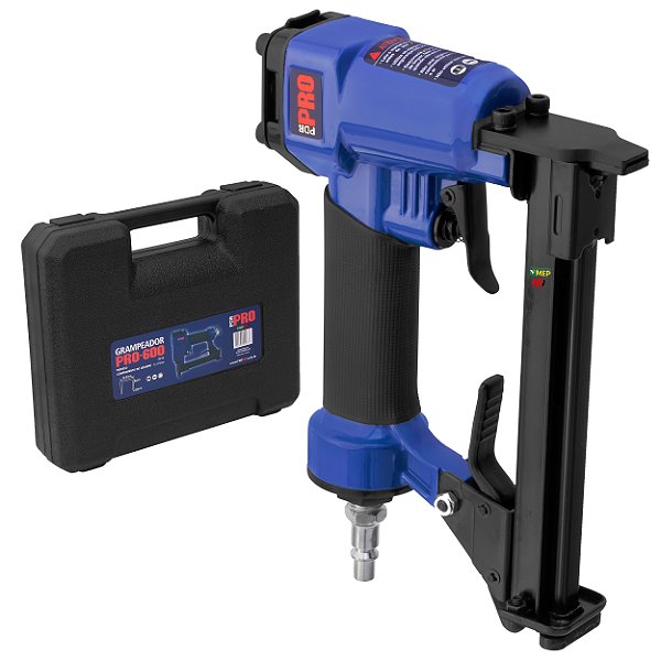Grampeador Pneumático Pdr Pro600 para Grampos Pcw ou 80 Gp2