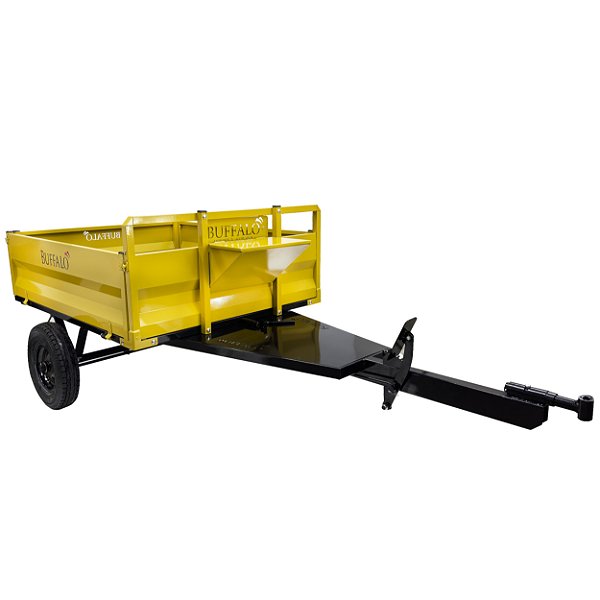 Carretinha Agrícola para Motocultivador Buffalo Bf 300 Kilos Basculante Bf3