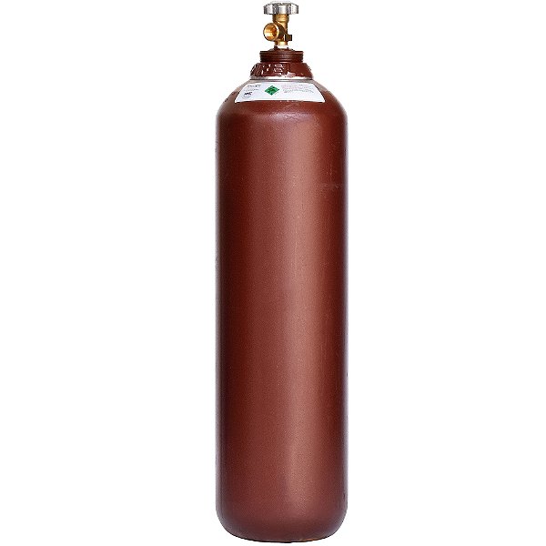 Cilindro para Gás de Solda Argônio 7m³ 40lts Nacional Arg40lts