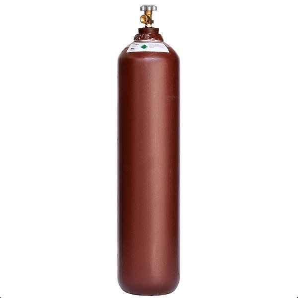 Cilindro para Gás de Solda Argônio 10m³ 50lts Nacional Arg50lts