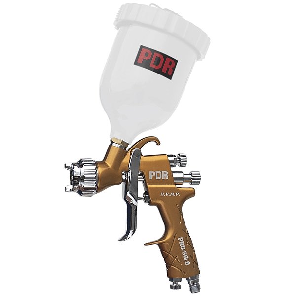 Pistola Pintura Hvmp Pdr Pro Gold 1,3mm 600ml C. Branco P3gb