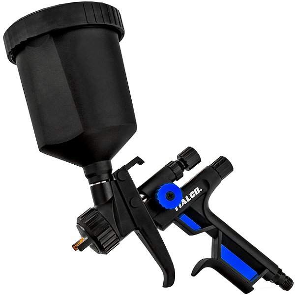 Pistola de Pintura Italco Gloss Azul HVLP Bico 1.3mm Px2
