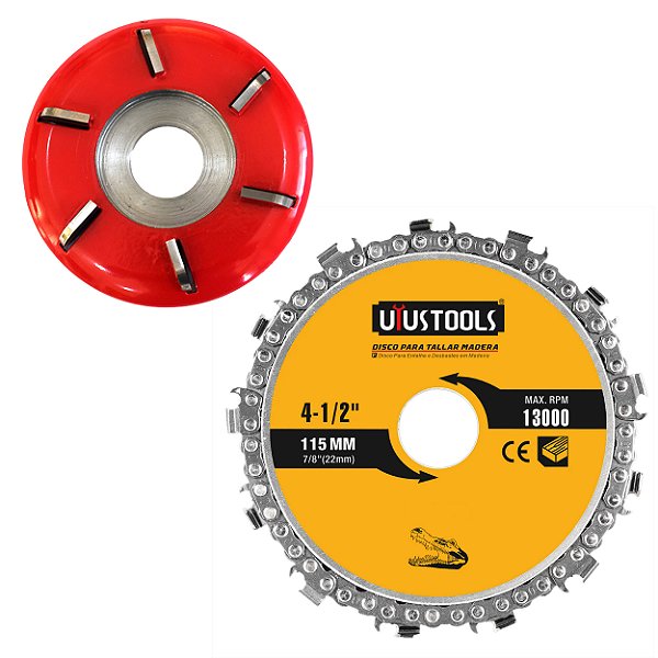 Kit Disco de Corrente e Widea Tot Power para Madeira Dk0