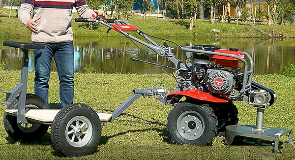 Motocultivador Gasolina 7,5hp Roçadeira Frontal e BigaTb7